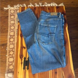 American Eagle Outfitters Blue Straight Jeans